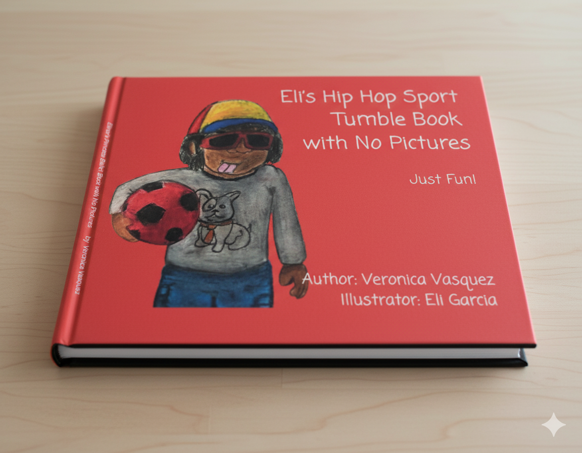 Eli’s Hip Hop Sport Tumble Book with No Pictures, Just Fun!