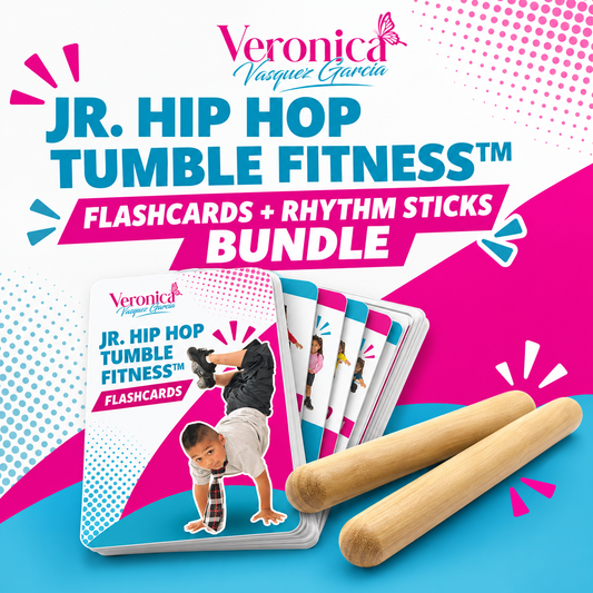 Jr. Hip Hop Tumble™ Rhythm Sticks & Movement Cards