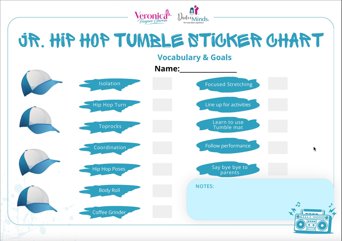 Jr. Hip Hop Tumble Fit Class Kit