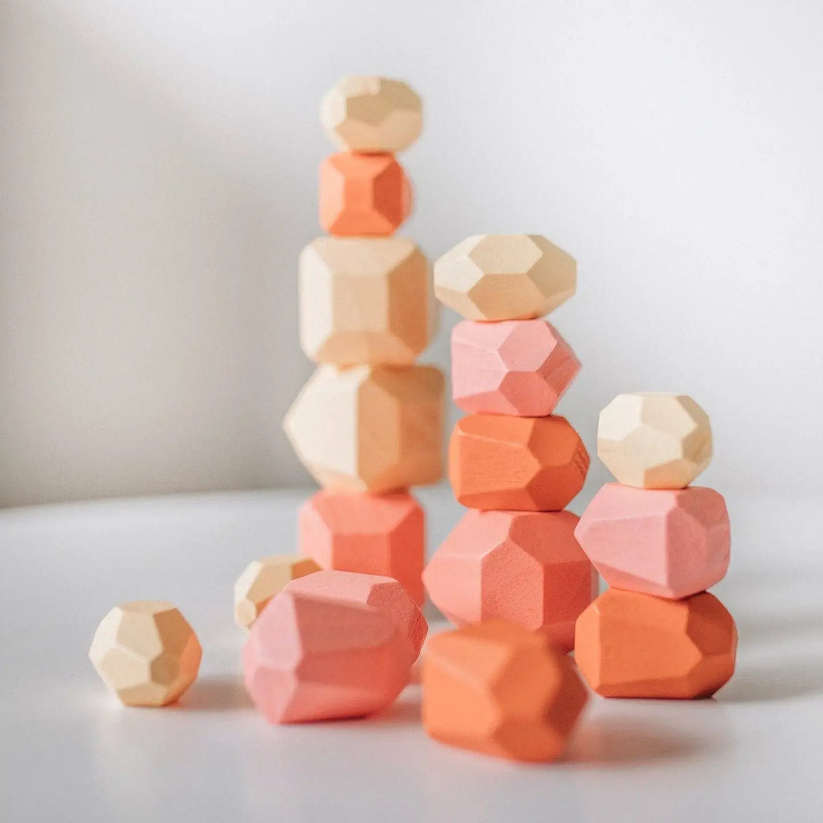 Patience Pebbles – Wooden Mindfulness Toy for Kids