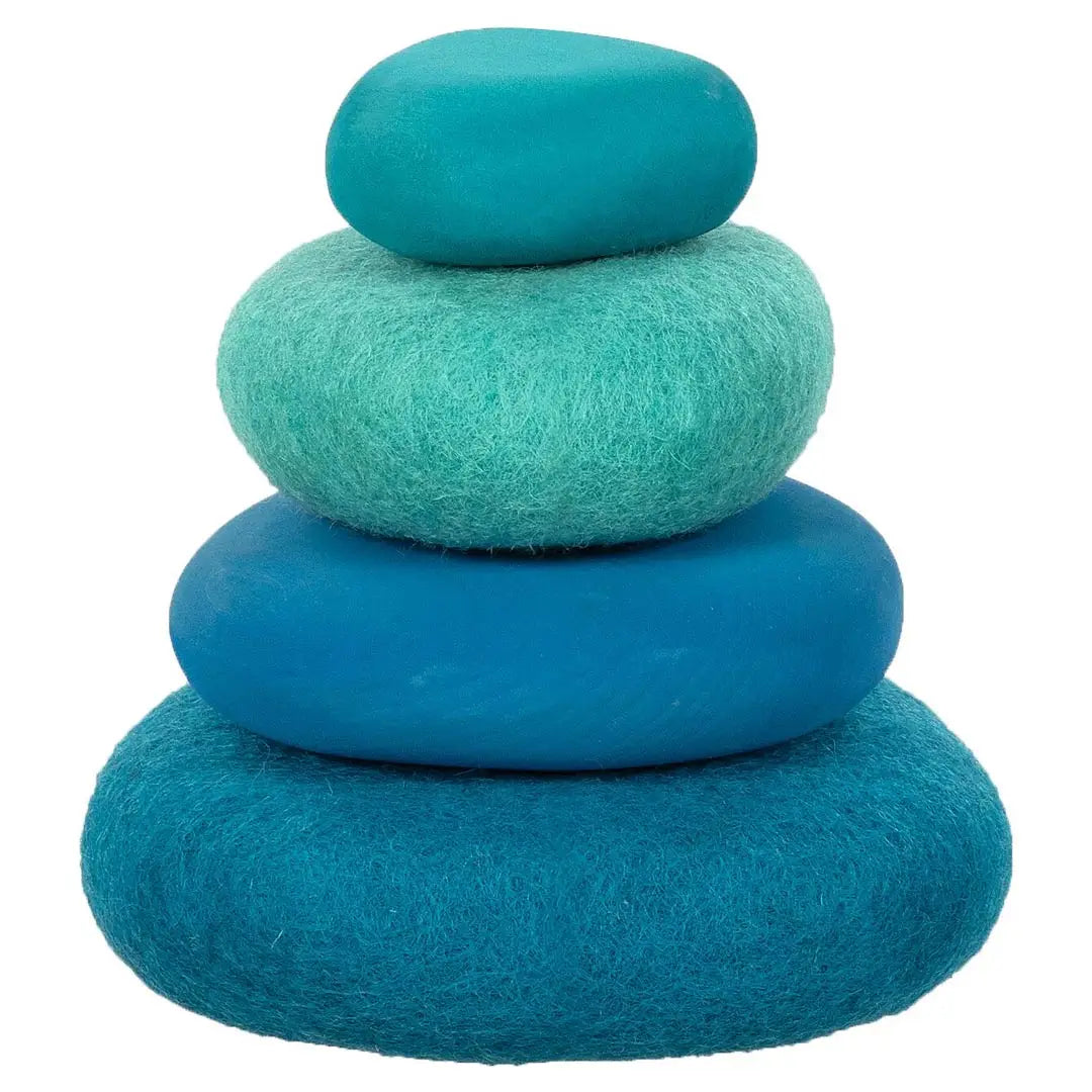 Serenity Boulders — 4-Piece Stacking Set