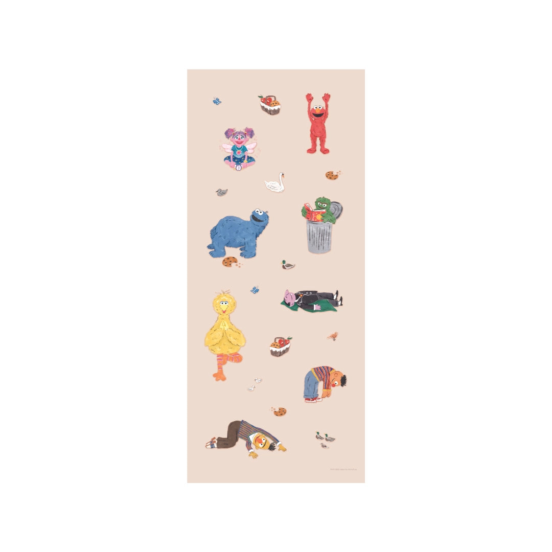 Sesame Street Kids Yoga Mat – Non-Slip, Washable & Eco-Friendly